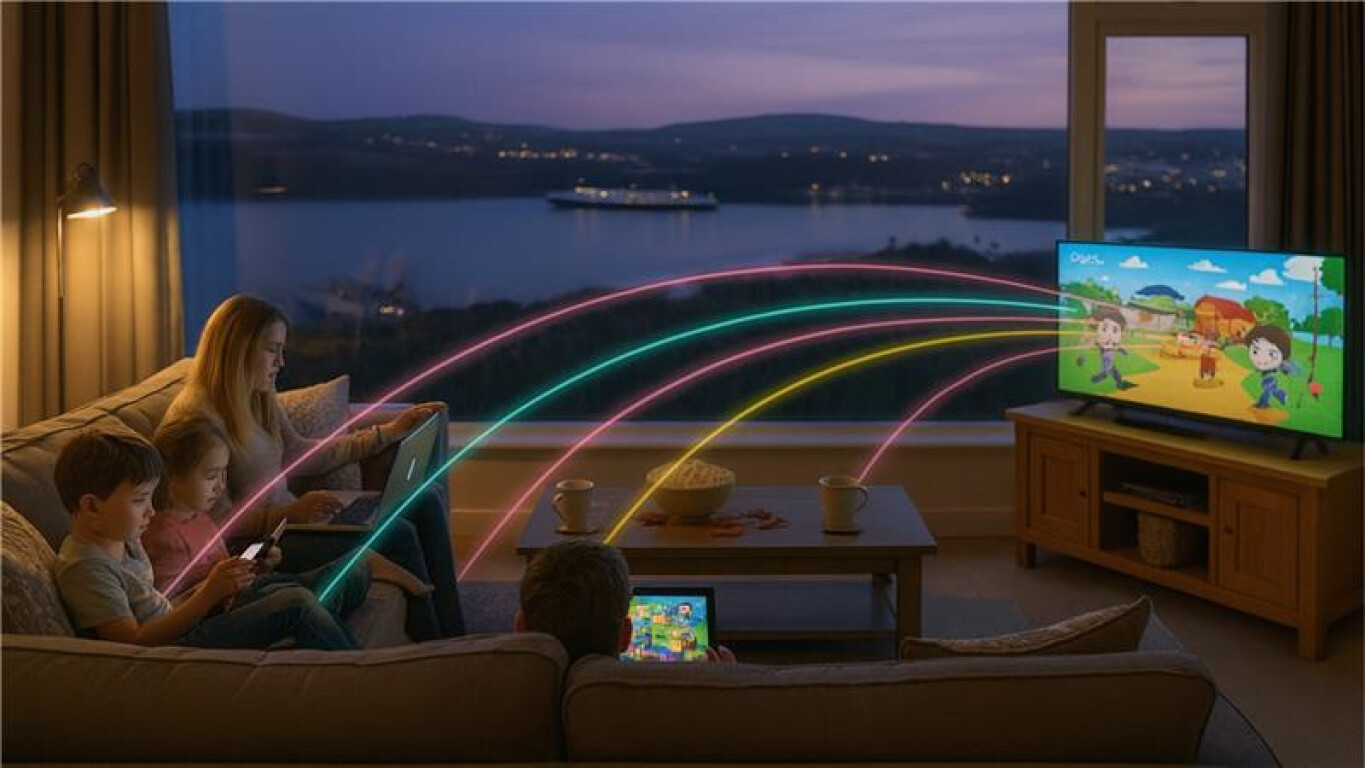 Streaming without strain: Autumn evenings in Fishguard and Goodwick