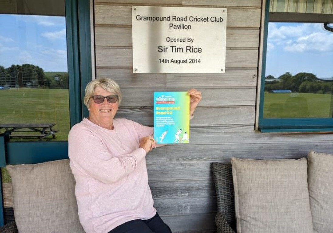 Cornish cricket club named Voneus Village Cup Community Legend 2024