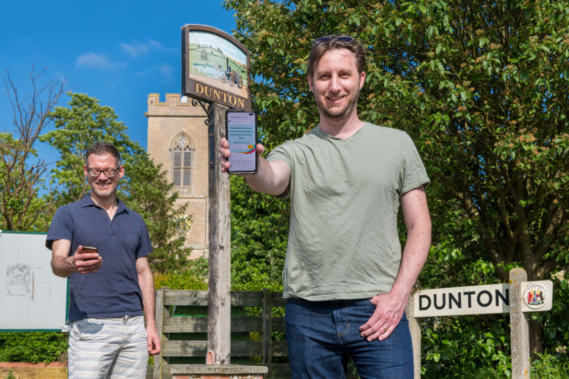 Full fibre broadband helped Dunton log into a faster future