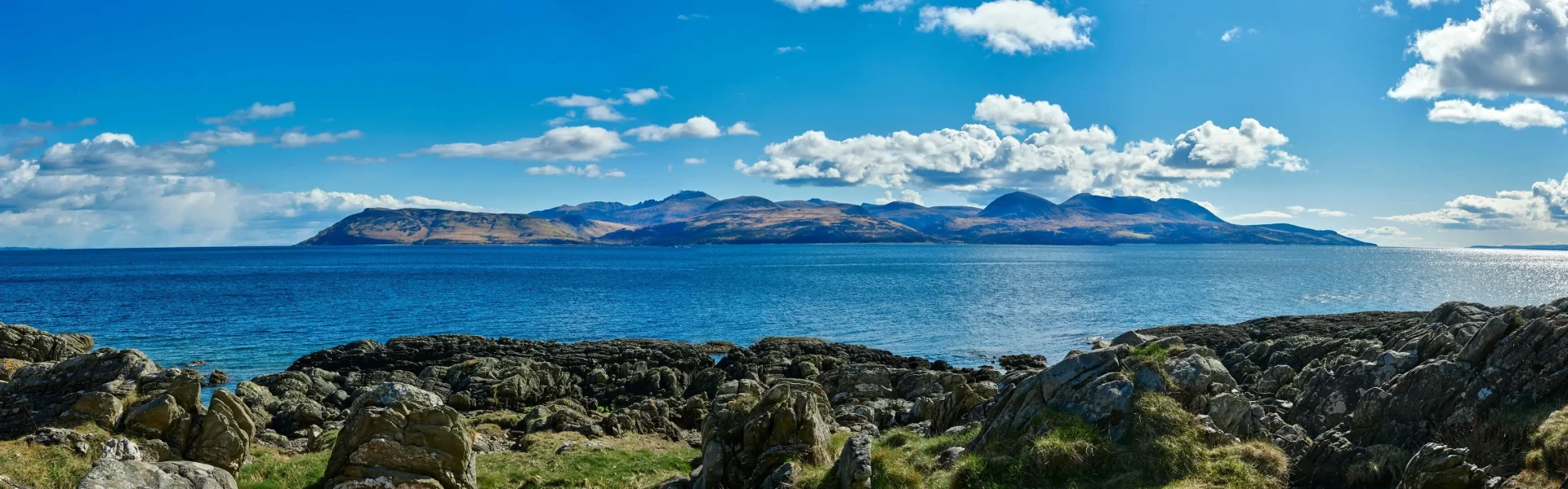 Isle of Arran landscape served by Voneus rural broadband