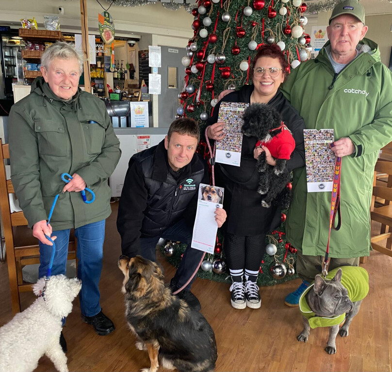 Voneus sponsors Round House’s first canine calendar