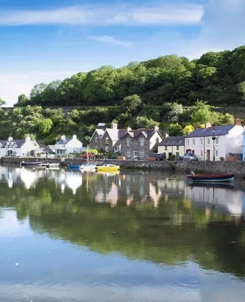 Coastal village and harbour in Pembrokeshire