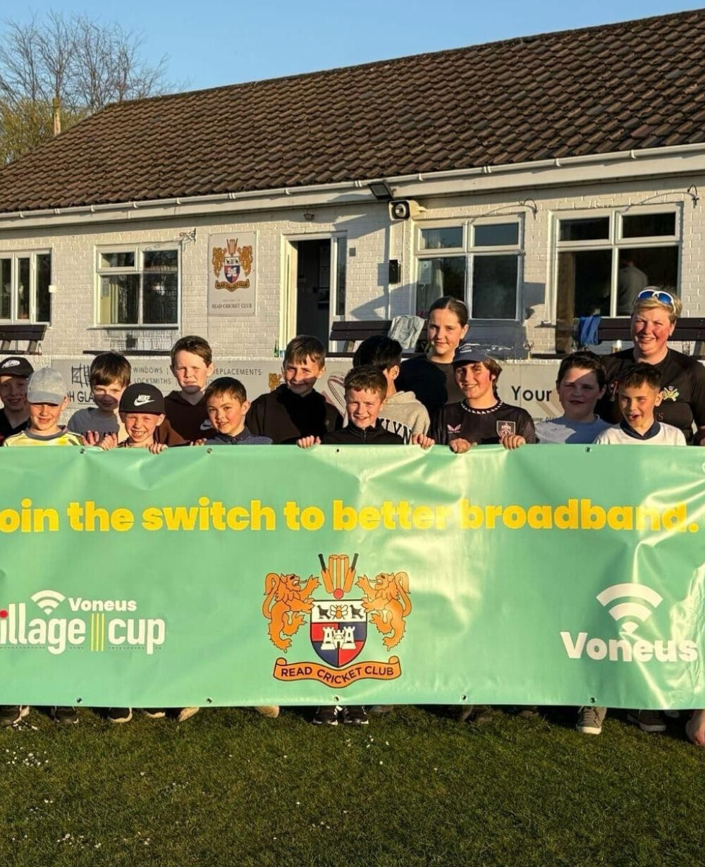 Voneus supporting Read Cricket Club and the local community in Lancashire